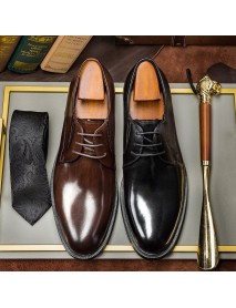 New Korean-style Mens Business Dress Leather Shoes