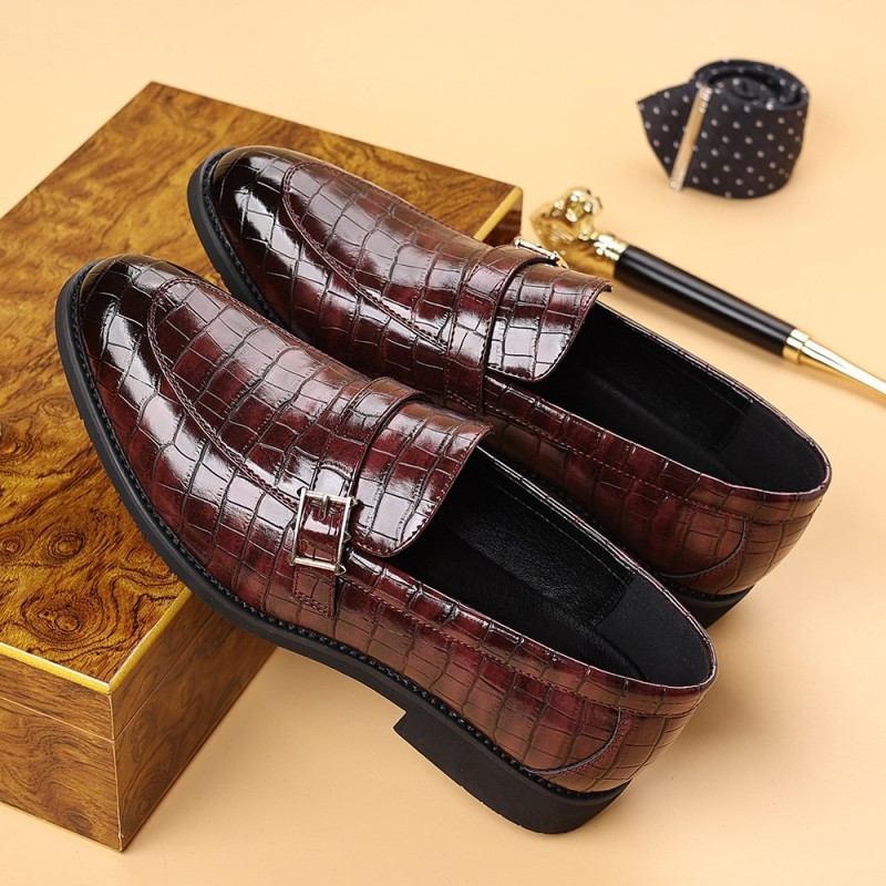 Mens Stylish Casual Plus-size Leather Shoes